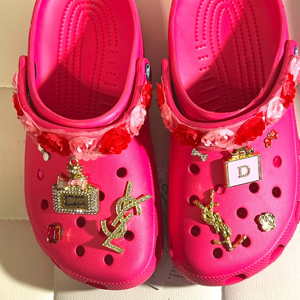 Flower Burst Crocs